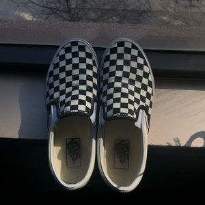 Checkered Vans